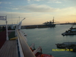 This is a picture of Freeport. They load cargo onto ships going all over the world. We saw them loading a ship going to China.