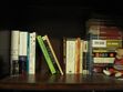 These are all the books I'm going to read this year.  I'm so proud that my shelf is literally dusty in this picture.