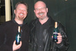 I found the pic of my mate and I drinking the Romulan Ale. 