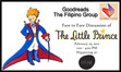 February Face-to-Face Book Discussion of <i>The Little Prince</i> by Antoine de Saint-Exupéry on February 25, 2012 on Kitch' Café, Sunvar Plaza, Amorsolo corner Pasay Road, Makati City. 1:00 - 4:00 PM