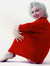 Marilyn in a red jumper