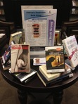 Georgetown library's display for this month's theme.