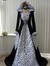 Cloak of black and white 