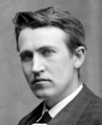 photos of thomas a. edison - author profile photo