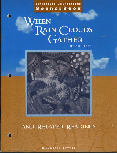 analysis of when rain clouds gather by bessie head Eng1501/1 111 section 4: when rain clouds gather (bessie head) ful friendships with people like dinorego, mma millipede, george, gilbert, paulina and maria we learn that the process of healing involves makhaya working through his suffering by learning to trust and believe in the charac-ters listed above. analysis of when rain clouds gather by bessie head Eng1501/1 111 section 4: when rain clouds gather (bessie head) ful friendships with people like dinorego, mma millipede, george, gilbert, paulina and maria we learn that the process of healing involves makhaya working through his suffering by learning to trust and believe in the charac-ters listed above.