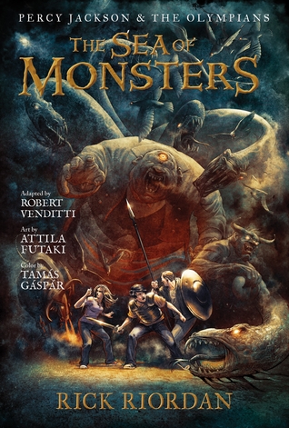 The Sea of Monsters: The Graphic Novel (Percy Jackson and the Olympians, #2)