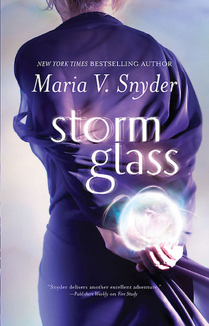 Storm Glass Maria V. Snyder book cover