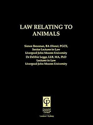 Law Relating to Animals Simon Brooman Law Relating to Animals Simon Brooman