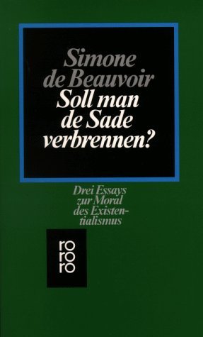 > the marquis de sade: an essay by simone de beauvoir
