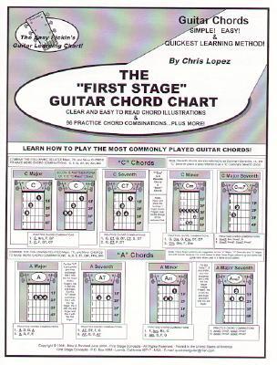 The First Stage Guitar Chord Chart: Learn How to Play the Most Commonly Played Guitar Chords! Chris Lopez The First Stage Guitar Chord Chart: Learn How to Play the Most Commonly Played Guitar Chords! Chris Lopez