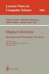 Digital Libraries. Research and Technology Advances: Adl'95 Forum, McLean, Virginia, USA, May 15-17, 1995. Selected Papers Digital Libraries. Research and Technology Advances: Adl'95 Forum, McLean, Virginia, USA, May 15-17, 1995. Selected Papers