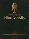 Encyclopedia of Biodiversity, Five-Volume Set [With Online Database (Institutional User)]