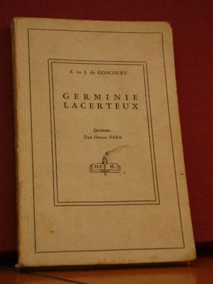 Germinie Lacerteux Edmond de Goncourt Germinie Lacerteux Edmond de Goncourt