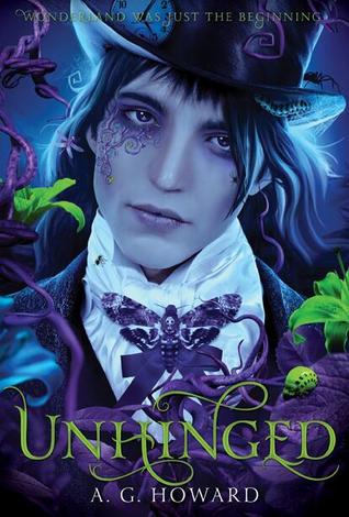 Unhinged by A.G. Howard book cover