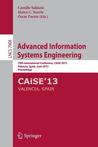 Advanced Information Systems Engineering: 25th International Conference, Caise 2013, Valencia, Spain, June 17-21, 2013, Proceedings