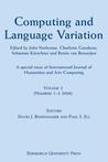 Computing and Language Variation: International Journal of Humanities and Arts Computing Volume 2 Computing and Language Variation: International Journal of Humanities and Arts Computing Volume 2