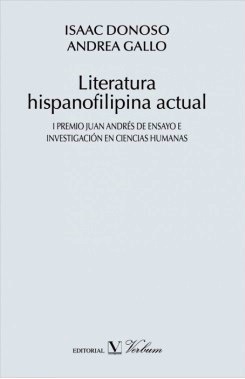 Literatura Hispanofilipina Actual Isaac Donoso Literatura Hispanofilipina Actual Isaac Donoso