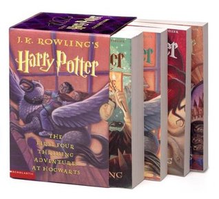 Harry Potter Boxed Set (Harry Potter, #1-4)