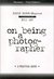 On Being a Photographer: a Practical Guide