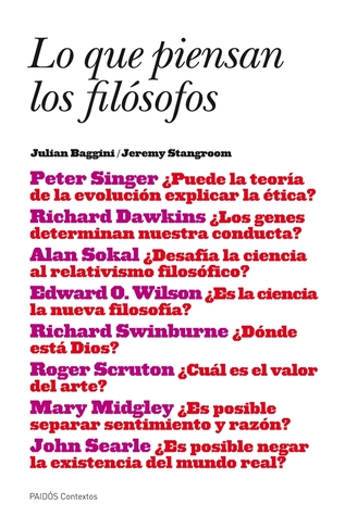 Lo que piensan los filósofos Jeremy Stangroom Lo que piensan los filósofos Jeremy Stangroom