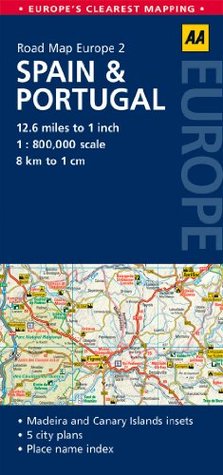 Road Map Spain & Portugal A.A. Publishing Road Map Spain & Portugal A.A. Publishing