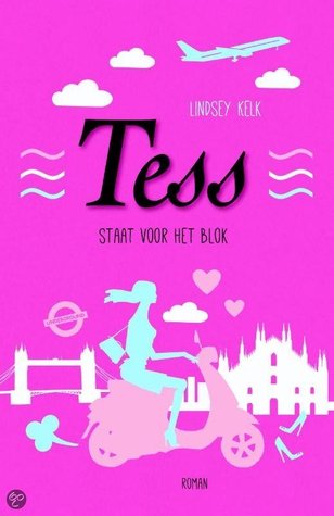 Tess staat voor het blok Tess staat voor het blok