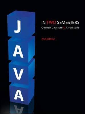 Java In Two Semesters