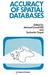 The Accuracy of Spatial Databases