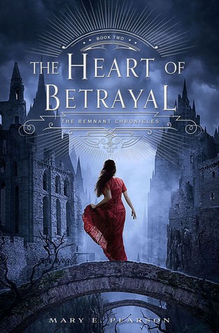 The Heart of Betrayal by Mary E. Pearson book cover