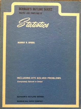 Statistics Murray R. Spiegel Statistics Murray R. Spiegel