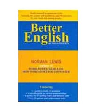 Better English Norman Lewis Better English Norman Lewis