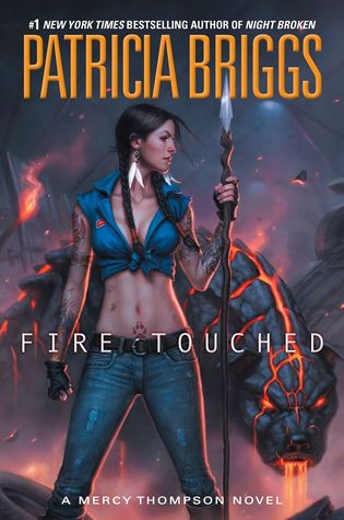 Foto de la tapa de Fire Touched por Patricia Briggs - autor de Fantasía