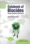 Databook of Biocides. Biocides Included in Article 95 List.
